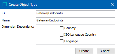 Creating Setup Group Object Types