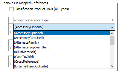 Import Manager - Advanced Settings