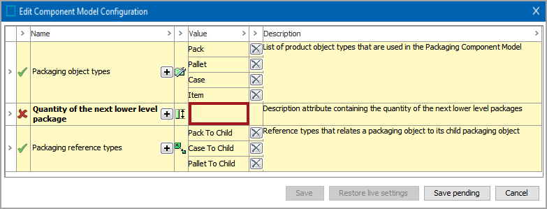 Configuring the Packaging Component in STEP Workbench