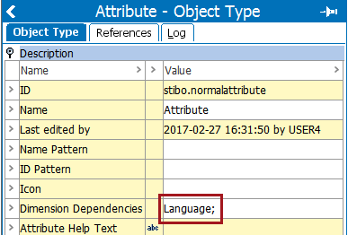 Maintaining Dimension Dependent Object Types
