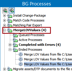 Merging LOV Values in Bulk