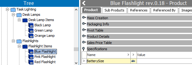 Creating a Product Attribute Link
