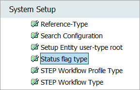 Initial Setup for Status Flags in Workflows
