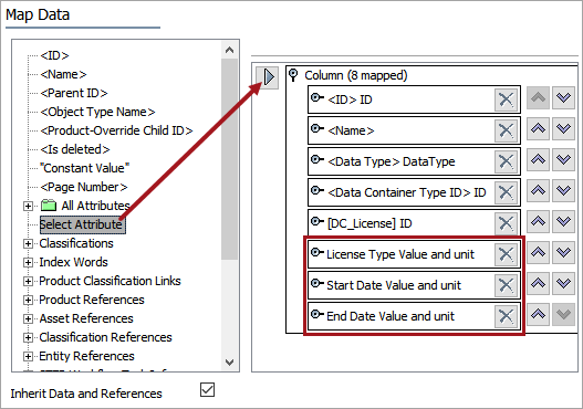 Insert Data Containers - Data Source Outbound