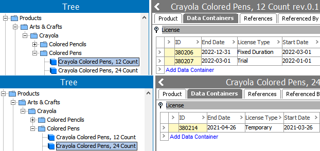 Insert Data Containers - Data Source Outbound