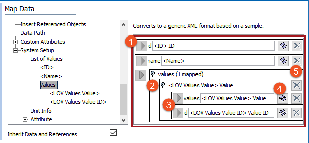 Outbound Map Data - Mapping Targets