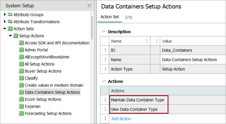 Setting Up Data Container Types in STEP Workbench