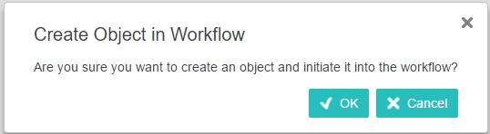 Create Object in Workflow Screen