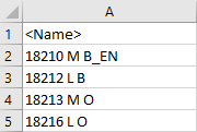 Name - Data Source Outbound