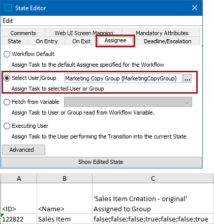 STEP Workflow Task Info - Data Source Outbound