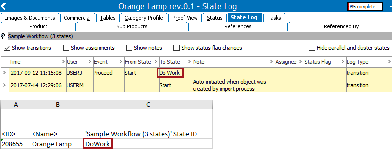 STEP Workflow Task Info - Data Source Outbound
