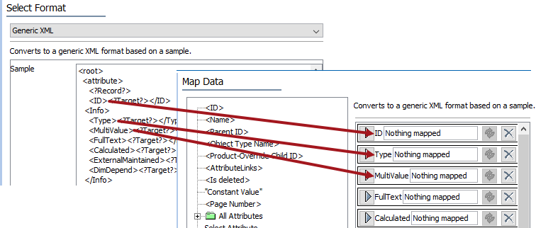 Outbound Map Data - Mapping Targets