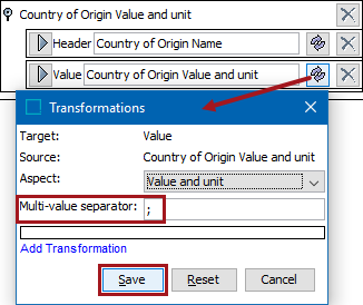 Multi-Value Separator - Transform Outbound