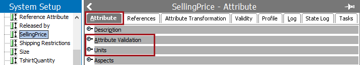 Attribute Validation Info - Map Inbound
