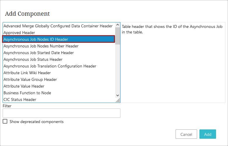 Configuring Screens for Asynchronous Translation Status in Web UI