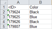 Header and Value Aspects Example