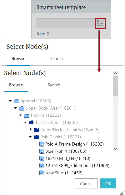 Initiating Products Using a Smartsheet