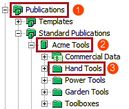 Creating a Standard Publication Object Type Hierarchy