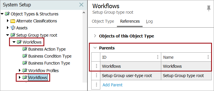 Object Type Hierarchy