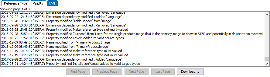 Maintaining a Reference Type