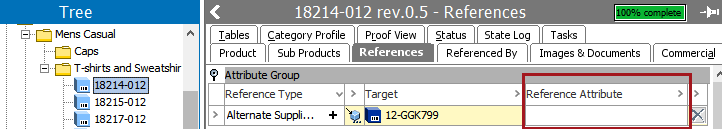 Metadata Attributes on Reference and Link Types