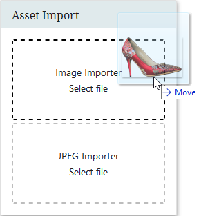 Asset Importer Widget