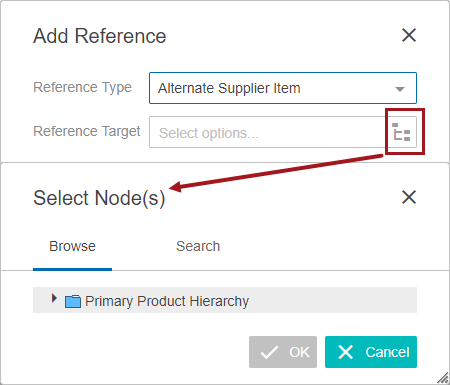 Add Reference Action