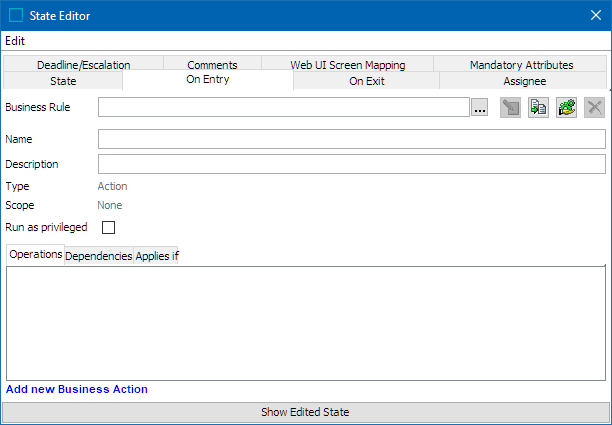 Executing Mapper Configuration Setup Entity