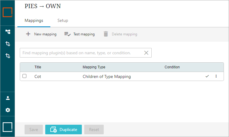 Children of Type Mapping Plugin