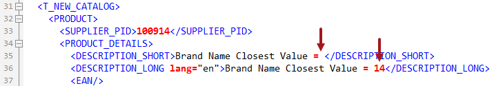 Closest Attribute Link Meta Data Aspect and Display Sequence
