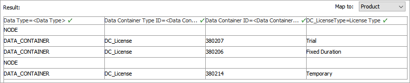 Data Container Type ID - Map Inbound