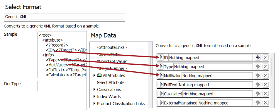 Outbound Map Data - Mapping Targets