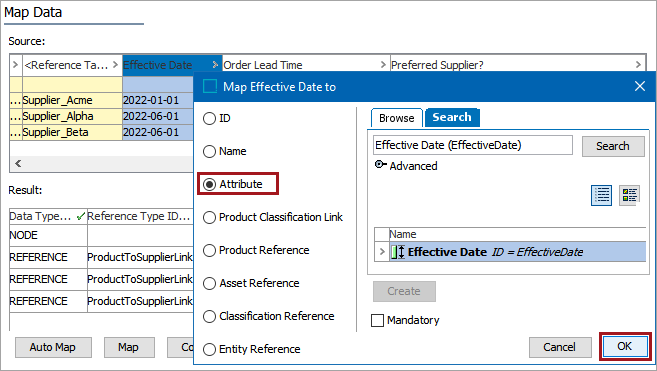 Reference Type ID - Map Inbound