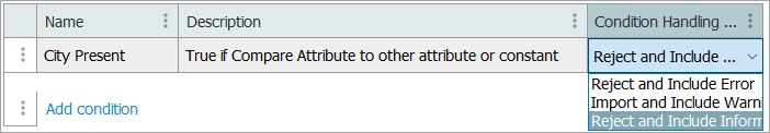 Import Manager - Select Business Rules