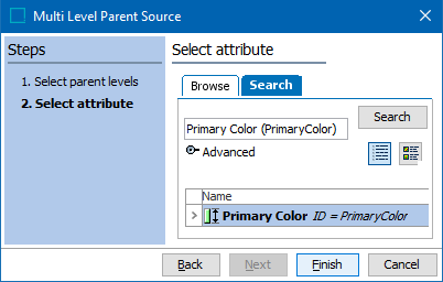 Multi Level Parent Attributes - Data Source Outbound