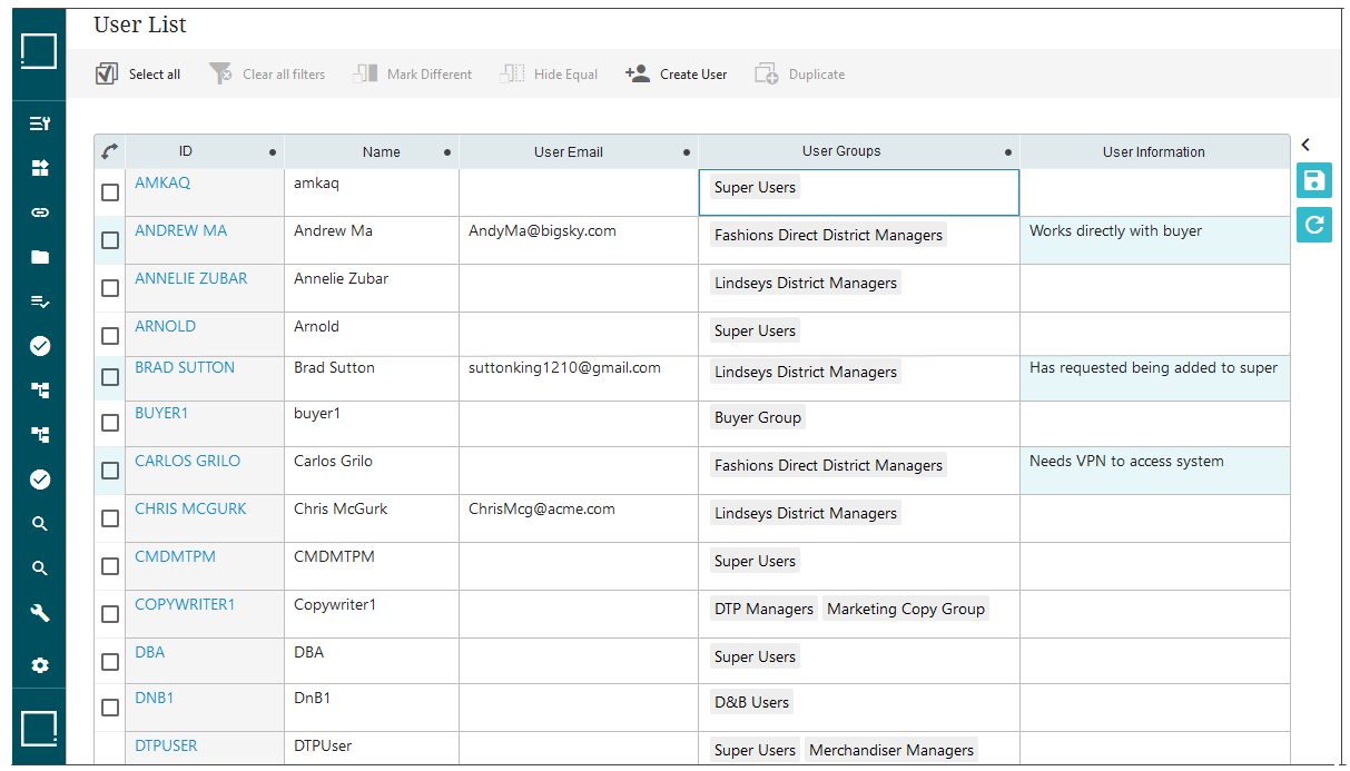 Web UI Enhancements and Changes