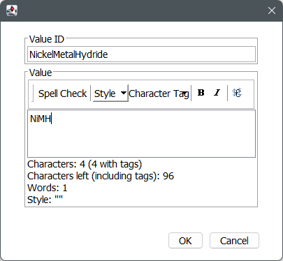 Adding Values to an LOV