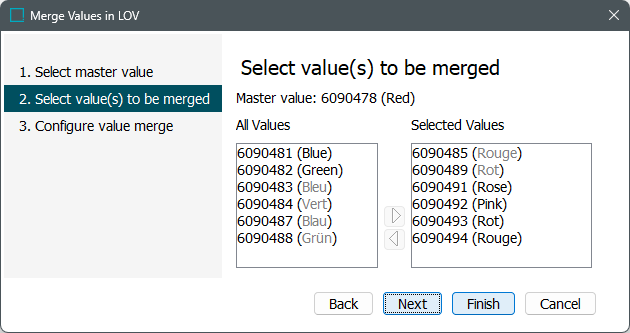Merging Values in an LOV