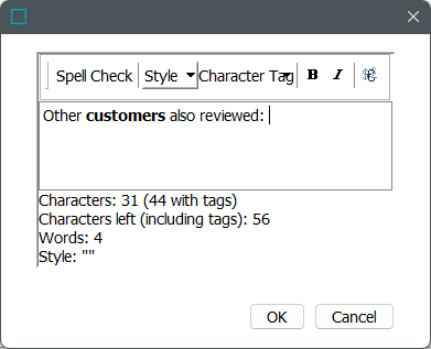Metadata Attributes on Reference and Link Types