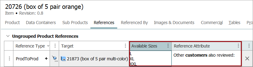 Metadata Attributes on Reference and Link Types
