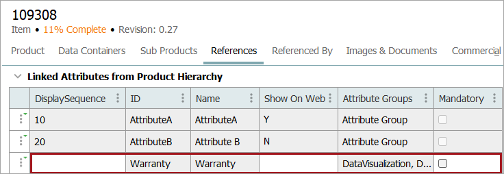 Maintaining Attribute Link Metadata Values