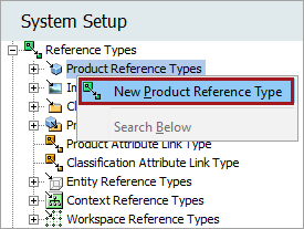 Calera Reference Types Creating a Reference Type