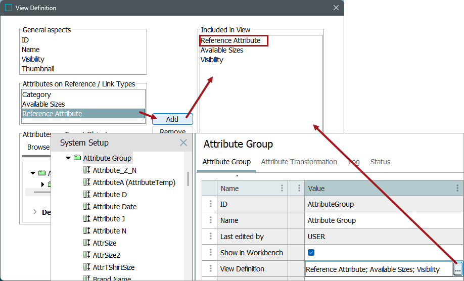 Metadata Attributes on Reference and Link Types