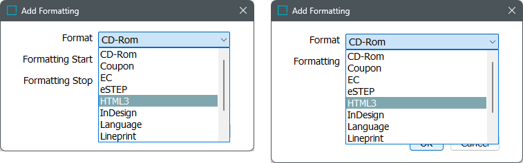 Configuring Tag Output Formatting