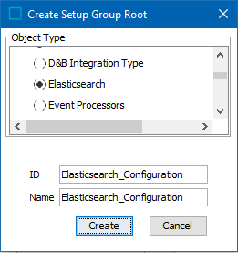 Creating an Elasticsearch Object Type