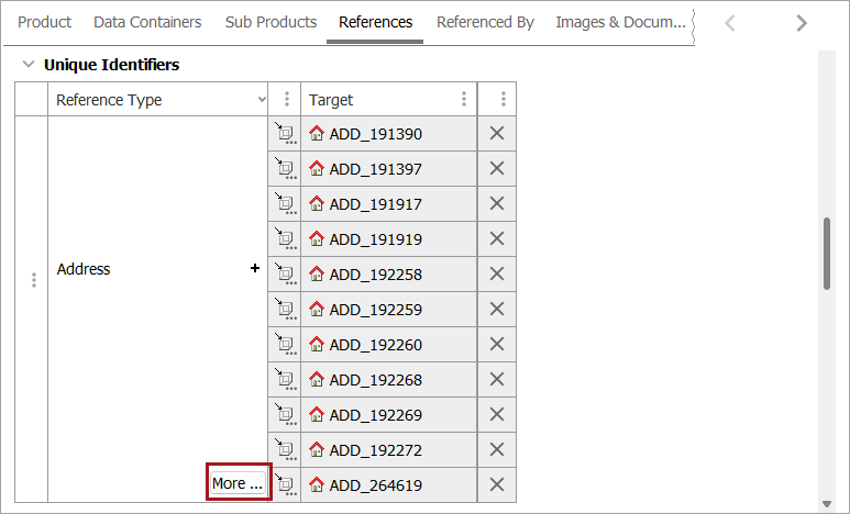 Creating a Reference