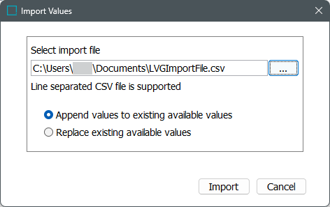 List Value Generator