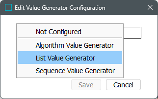 List Value Generator