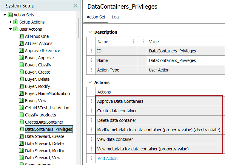 Setting Up Data Container Types in STEP Workbench