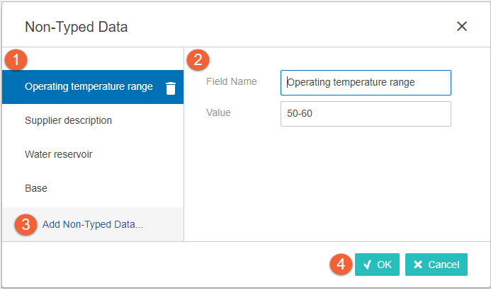 Data Containers in Web UI
